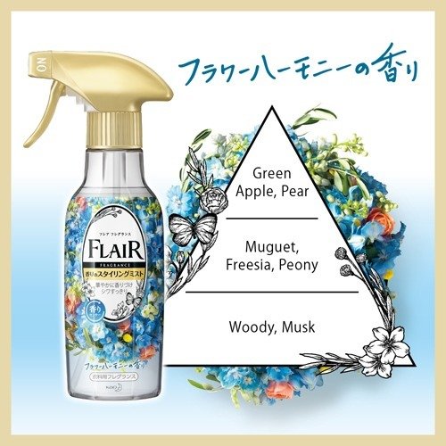 Kao Flair Fragrance Styling Mist 240 ml. # Flower Harmony (Refill)