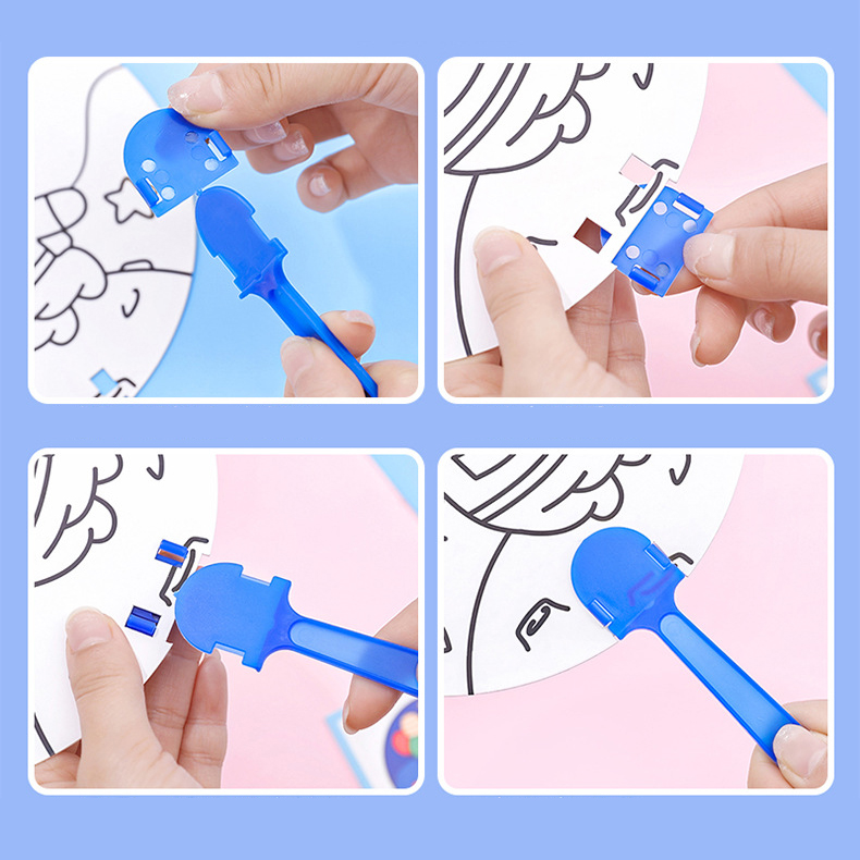 🌈พัดมือศิลปะ🌈ของเล่น พัดจีน พัดรูปทรง📌คละลาย เริ่มตั้นที่ 3 บาท✅พร้อมส่งOhwowshop อุปกรณ์ สี ศิลปะ เครื่องเขียน