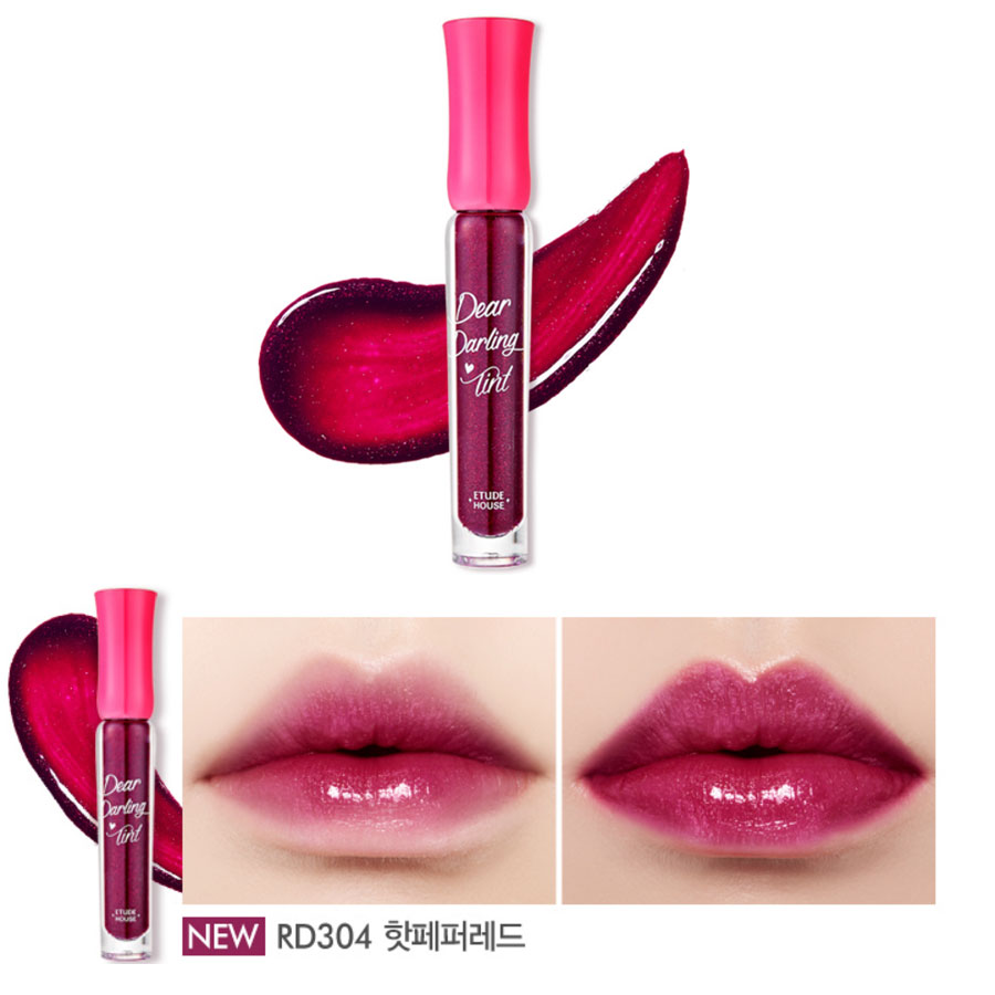 Etude House Dear Darling Water Gel Tint 4.5g. #RD304 Hot Pepper Red