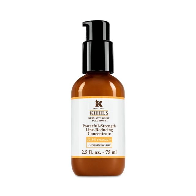 Kiehl's Powerful Strength Line Reducing Concentrate 12.5% Vitamin C + Hyaluronic Acid 75 ml.