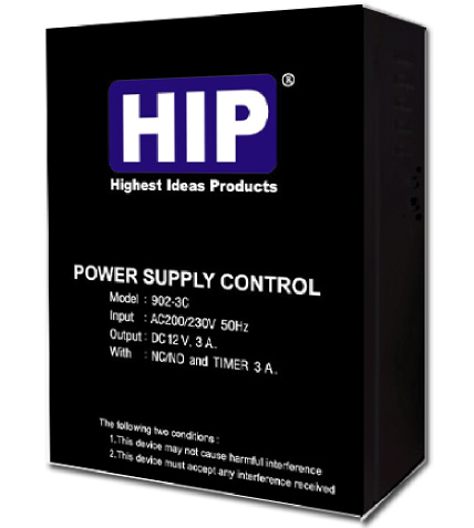 HIP power supply 12v 3a + Battery 12V 7Ah