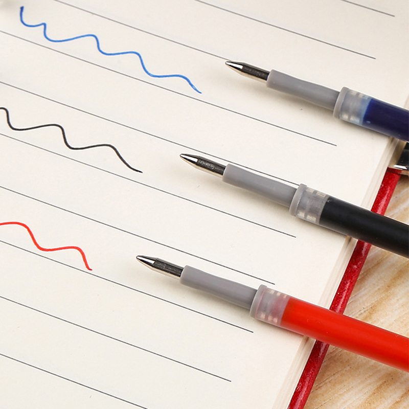 ⭐ไส้ปากกากด⭐ไส้เจล⚫🔴🔵ไส้ 0.5📌เลือกสี ด้ามละ 1 บาท✔️พร้อมส่ง Ohwowshop เครื่องเขียน ไส้ปากกา ปากกา เครื่องเขียน