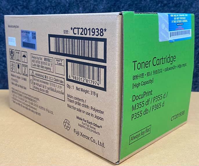 CT201938 ตลับหมึกสีดำ ของแท้ Black Original Cartridge แฟลชเซล์ส