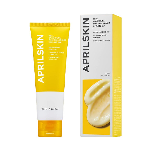 APRILSKIN Real Calendula PHA Hyaluronic Peeling Gel 120 ml. (Exp.11/2023)