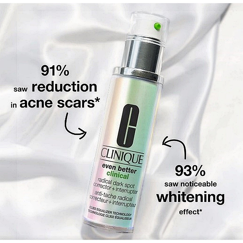 Clinique Even Better Clinical Radical Dark Spot Corrector + Interrupter 100 ml.