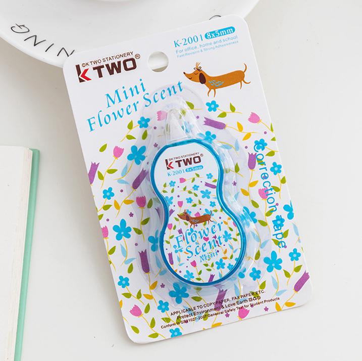 เทปลบคำผิด Mini flower ขนาด 8x5mm ชิ้นละ 7บาท ✔️พร้อมส่ง (🎲สุ่มลาย) Ohwowshop