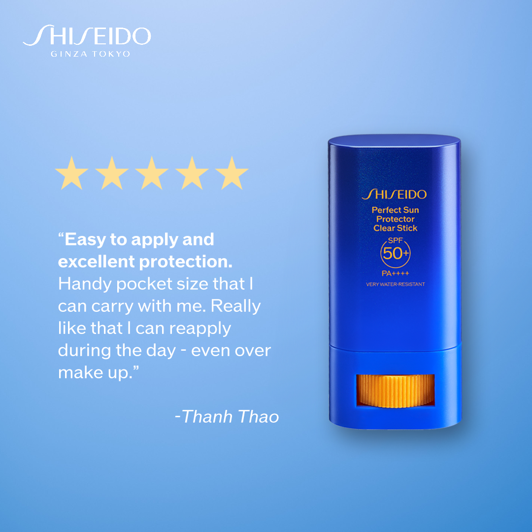 Shiseido Perfect Sun Protector Clear Stick SPF50+ PA++++ 20 g.