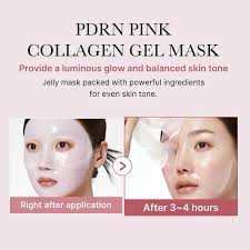 MEDICUBE PDRN Pink Collagen Gel Mask (1 กล่อง / 4 แผ่น)