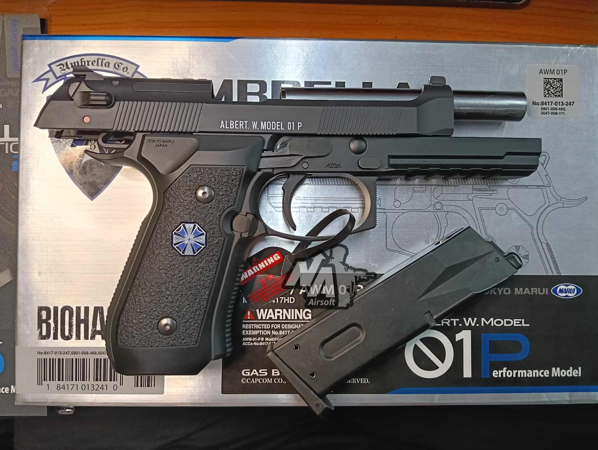 Tokyo Marui Biohazard UMBRELLA ALBERT W MODEL 01P (มือสอง)