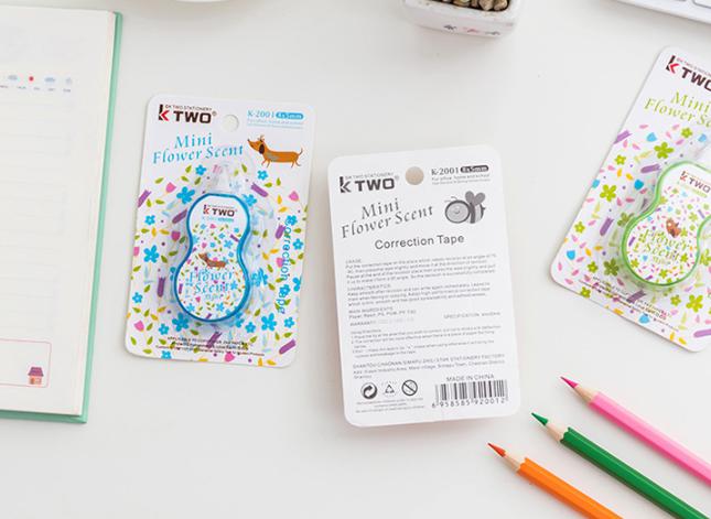 เทปลบคำผิด Mini flower ขนาด 8x5mm ชิ้นละ 7บาท ✔️พร้อมส่ง (🎲สุ่มลาย) Ohwowshop