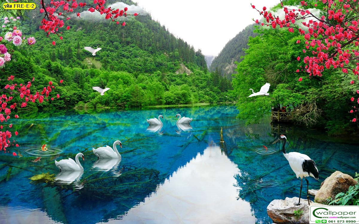 วอลเปเปอร์สั่งผลิตภภาพวิวธรรมชาติ FRE-E-2