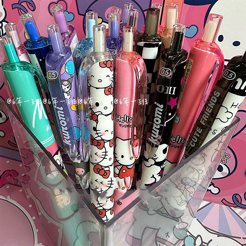 🔥HOT Sale🔥ปากกา Sanrio การ์ตูนน่ารัก✔️พร้อมส่งในไทย ปากกาเจล ปากกาลูกลื่น เครื่องเขียน ราคาส่ง