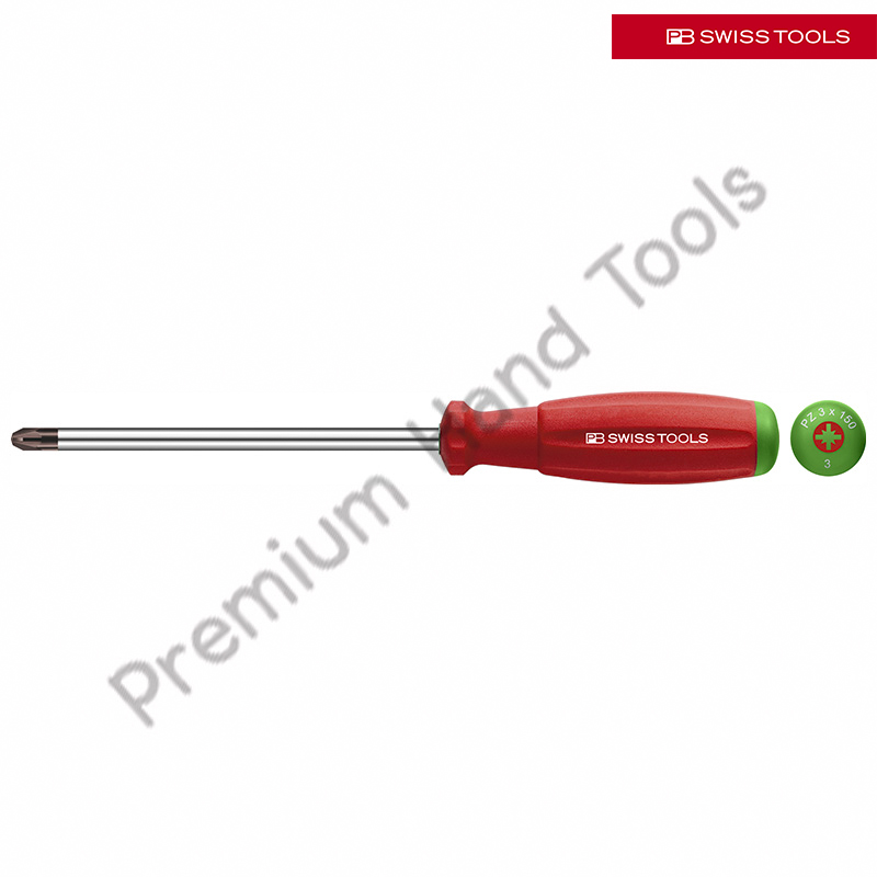 ไขควง PB Swiss Tools รุ่น PB 8192 ปาก PZ ด้ามยางกันไฟ กันลื่น เบอร์ 0/1/2