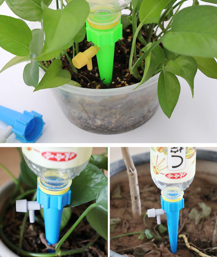 🌿🌈หัวหยดรดน้ำอัตโนมัติ🌈รดน้ำต้นไม้ Auto Dripper 11x2.5ซม📌หัวเกลียวน้ำอัดลม✅พร้อมส่ง OHWOWSHOP ต้นไม้ รดน้ำอัตโนมัติ เกษต หยดน้ำ