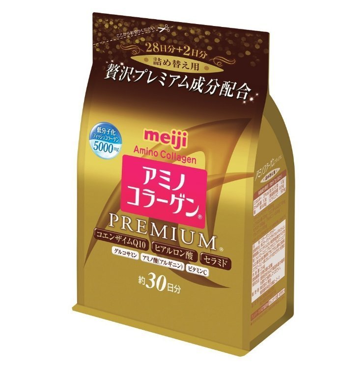 Meiji Amino Collagen Premium 5000 mg. 214 g. (Refill)