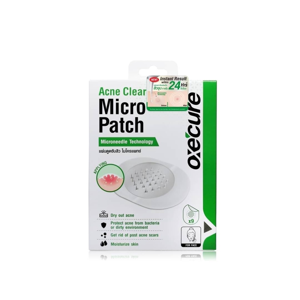 Oxecure Acne Clear Micro Patch 9 ชิ้น