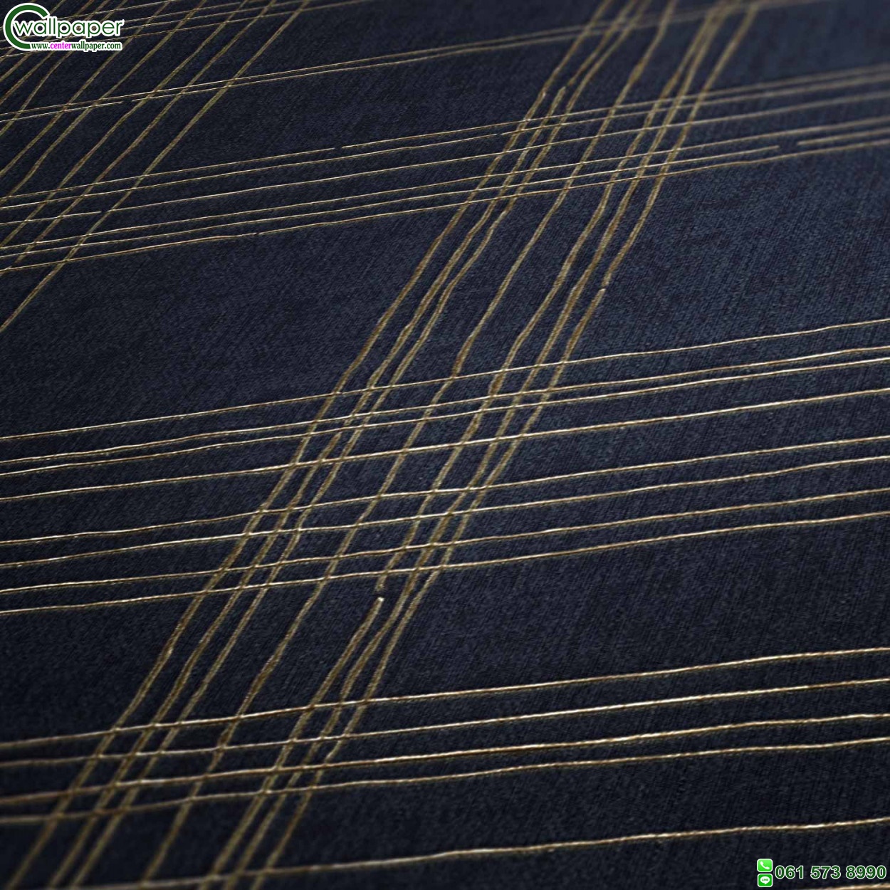 วอลเปเปอร์ลายเส้นตารางสก๊อต สีน้ำเงิน