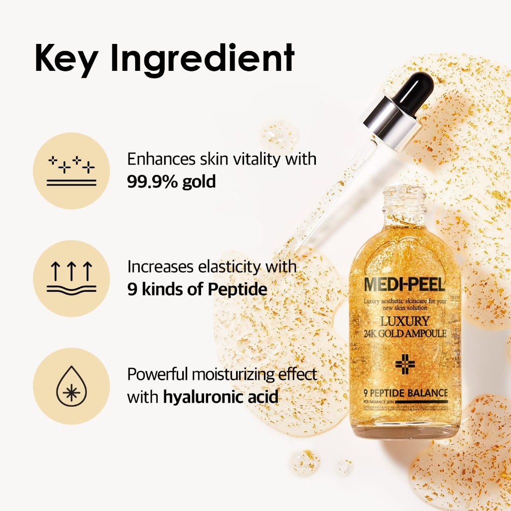 MEDI-PEEL Luxury 24K Gold Ampoule 100 ml.