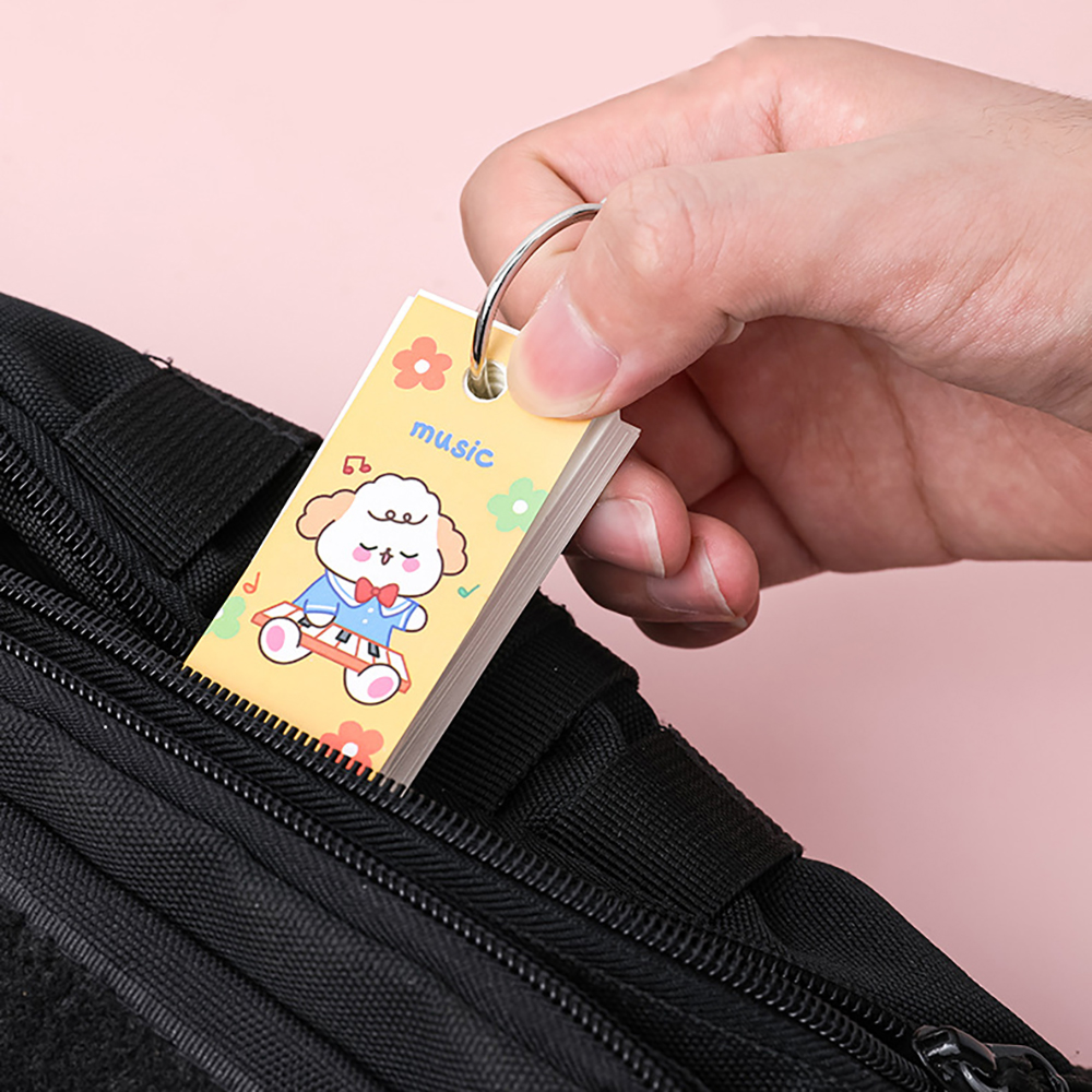 ⭐📚สมุดห่วง Mini การ์ตูน 80 แผ่น 3x6.5ซม 📌คละลายตามแบบ ชิ้นละ 7 บาท ✔️พร้อมส่ง Ohwowshop สมุด เครื่องเขียน