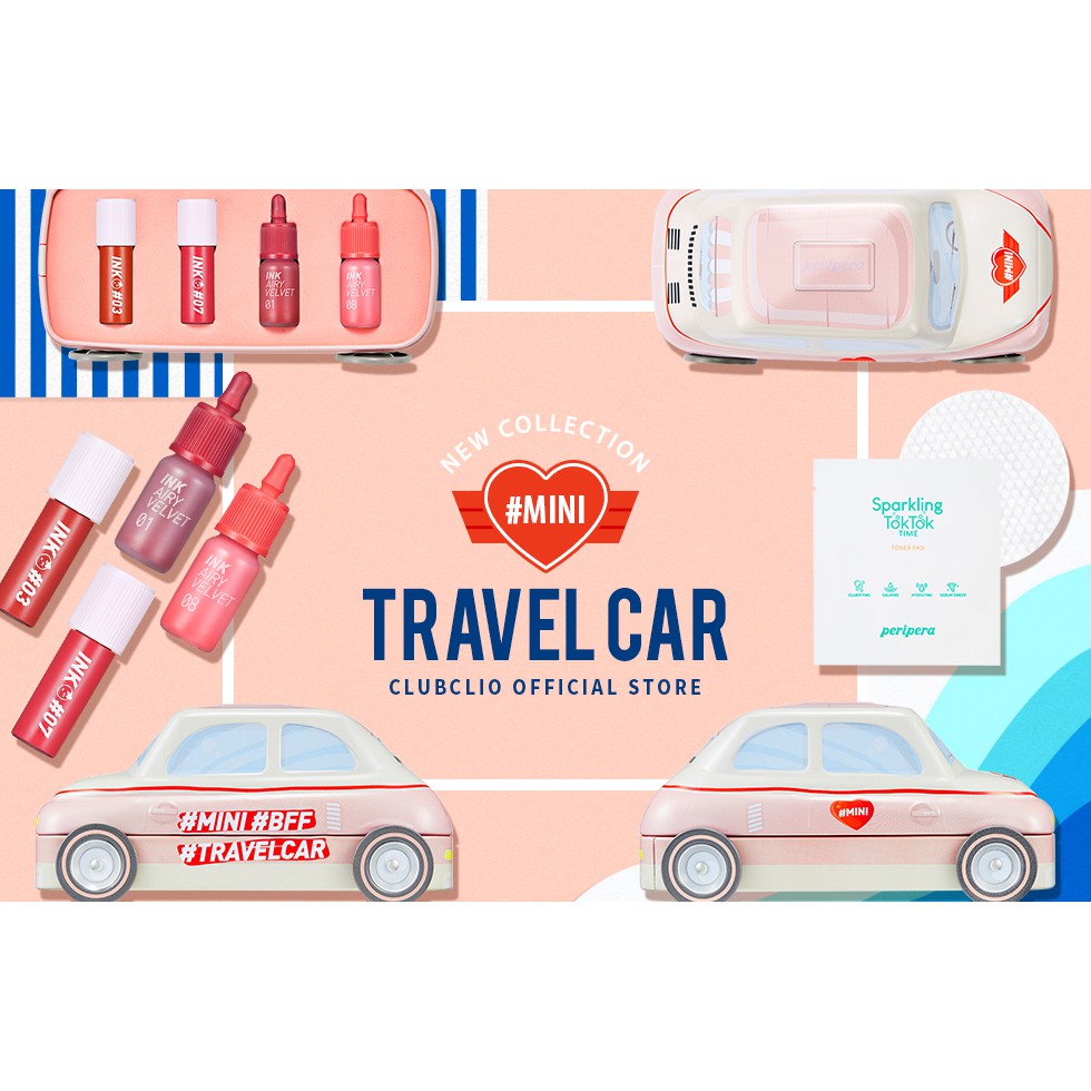 Peripera Mini Travel Car Kit