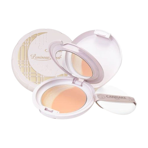 Canmake Luminous Luna Pact 8.6 g. #G02 Beige สำหรับผิวขาวเหลือง