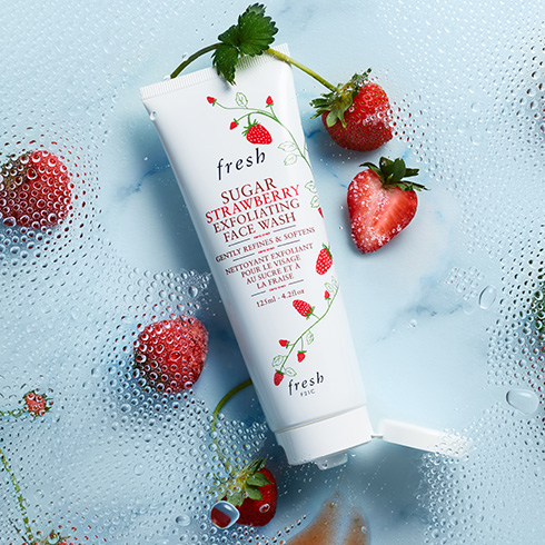 Fresh Sugar Strawberry Exfoliating Face Wash 20 ml.