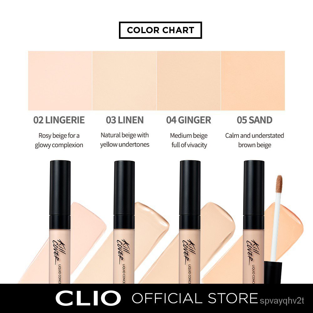 CLIO Kill Cover Liquid Concealer 7 g. #Ginger