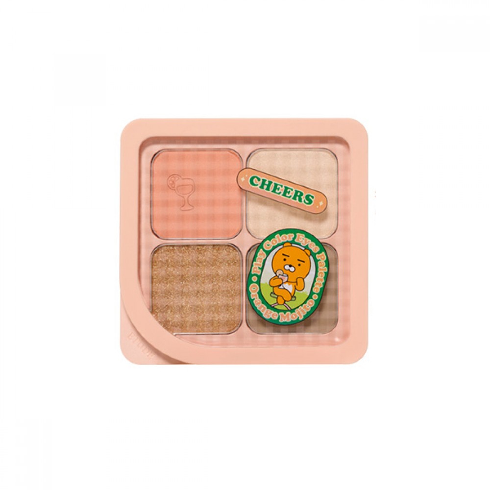 Etude House x KAKAO Friends Summer Picnic Play Colour Eyes 9.6 g. #02 Orange Mojito