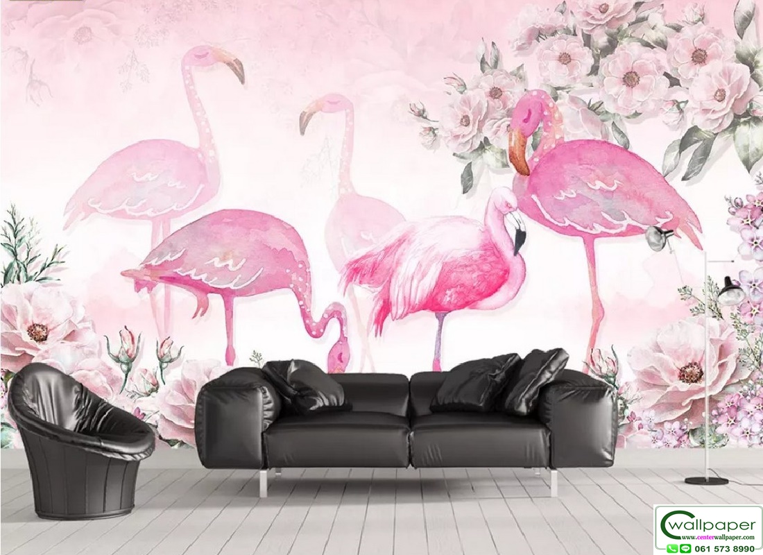 วอลเปเปอร์สั่งพิมพ์ลายดอกไม้ PM-005