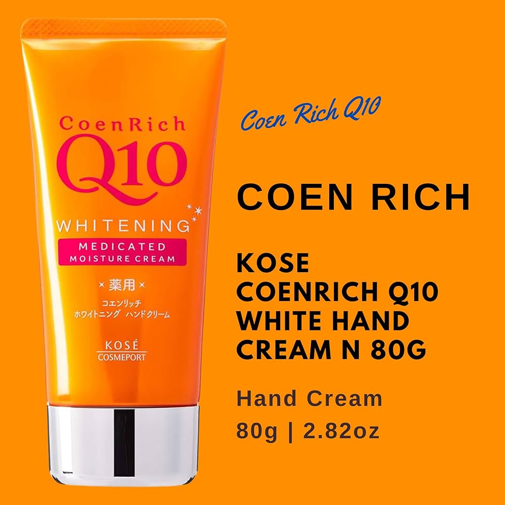 Kose Coen Rich Q10 Whitening Medicated Moisture Cream 80 g.