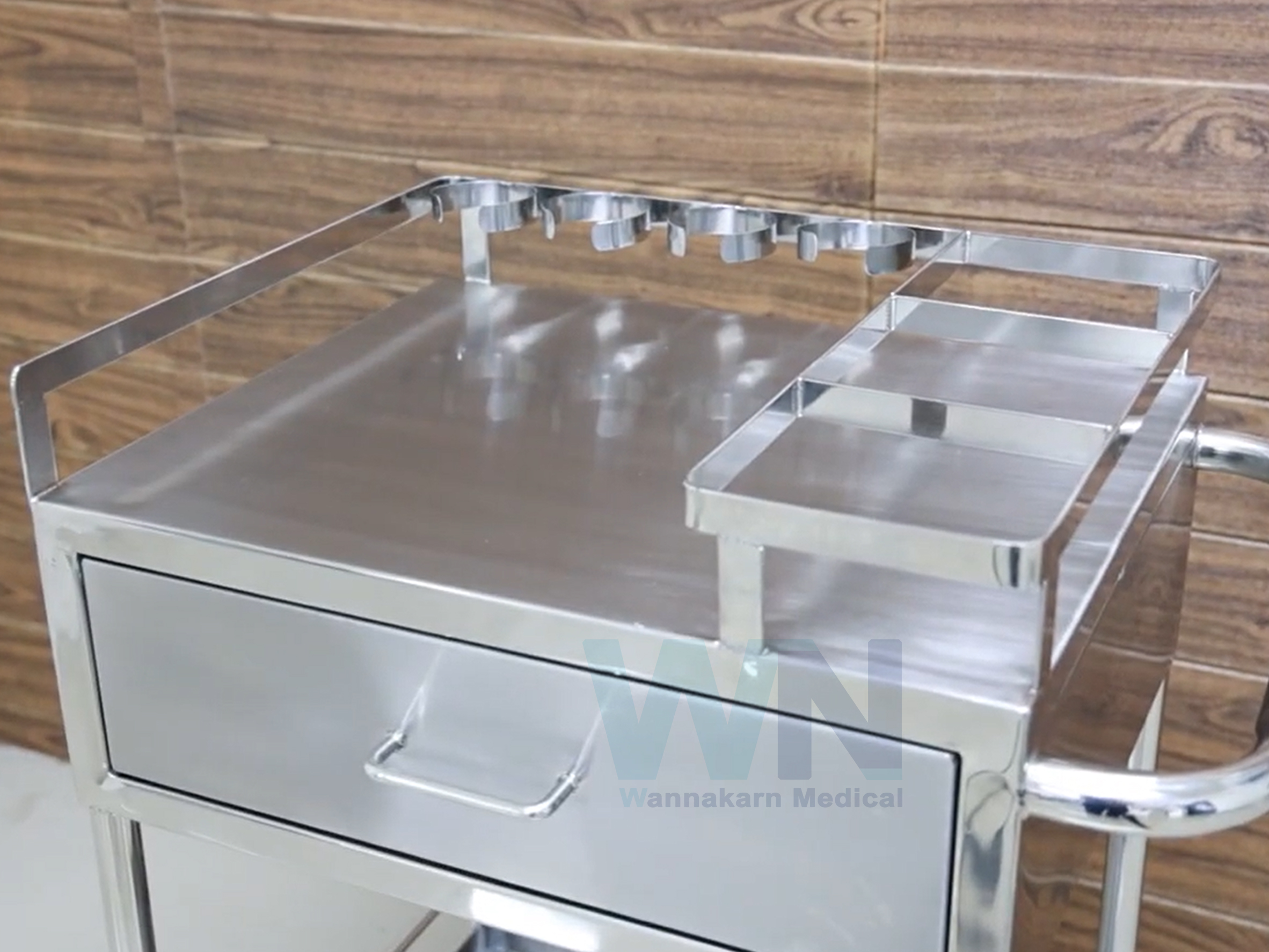 รถเข็นหัตถการ Stainless