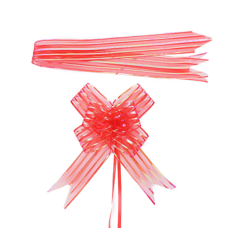 🎁โบว์รูด ริบบิ้นรูด🎀Large size🎉(เงาพิเศษ) 50mm📌สินค้าเลือกสี✔️พร้อมส่งในไทย โบว์ติดของขวัญ DIY