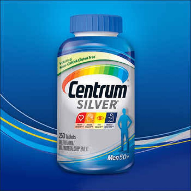 Centrum Silver Men 50+ (250 Tablets)
