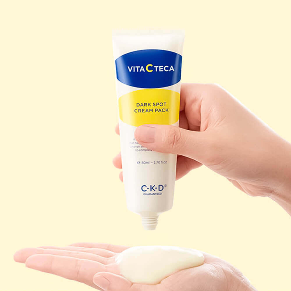 CKD Vita C Teca Dark Spot Cream Pack 80 ml. (Brush Set)