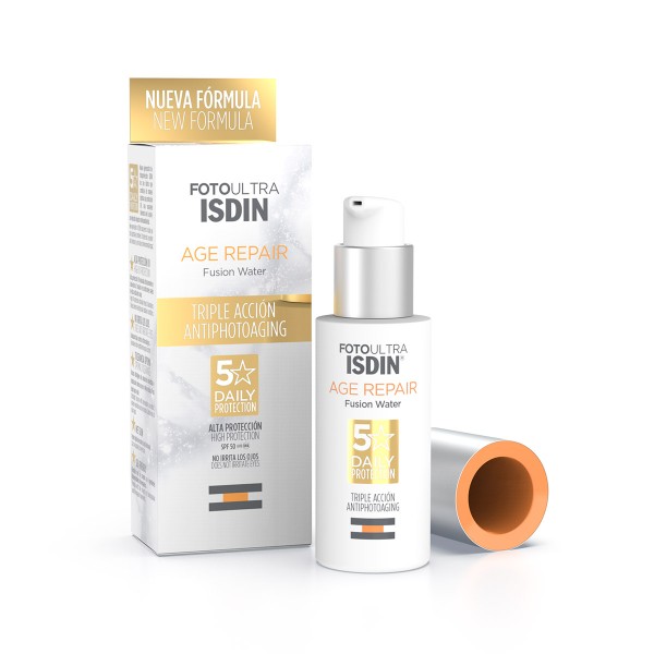 ISDIN Age Repair Fusion Water SPF50 UVB UVA 50 ml.