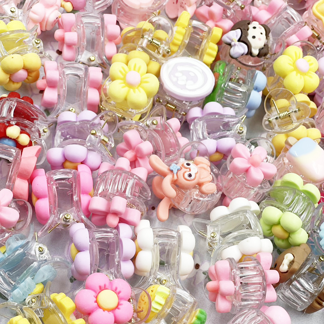 🌸กิ๊บหนีบผมขนาดเล็ก🌼🌈ตัวหนีบผมมินิ สีสันสดใส กิ๊บติดผมตัวการ์ตูน📌คละลาย✔️พร้อมส่งในไทย เครื่องประดับ กิฟติดผม