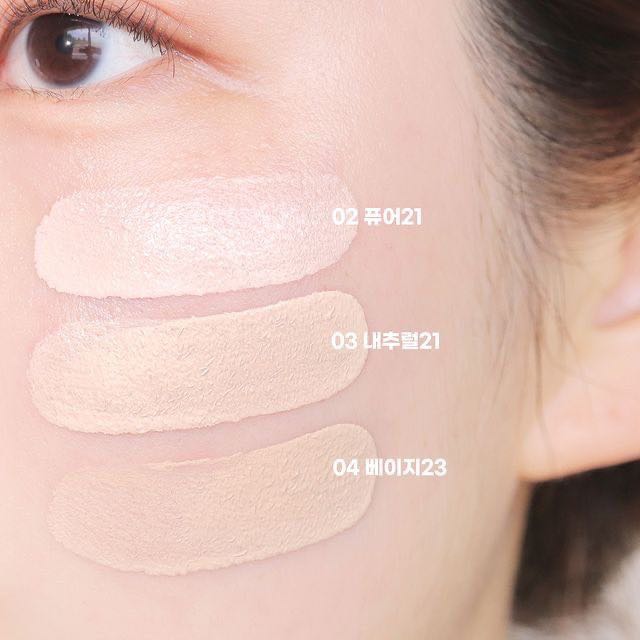 Rom&nd Sanrio Nu Zero Cushion SPF24 PA++ 15 g. #Kuromi 03 Natural 21