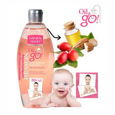 Revlon Natural Honey Oil & Go BB Oil 300 ml. ขวดสีชมพู