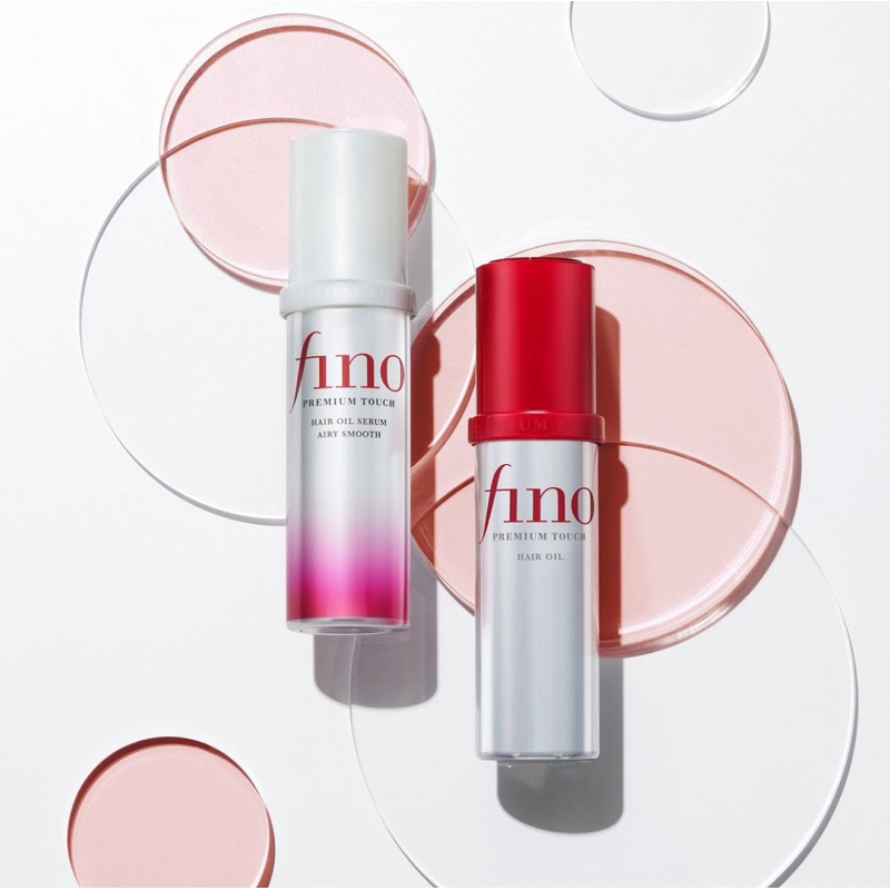 Fino Premium Touch Hair Oil Serum Airy Smooth 70 ml.