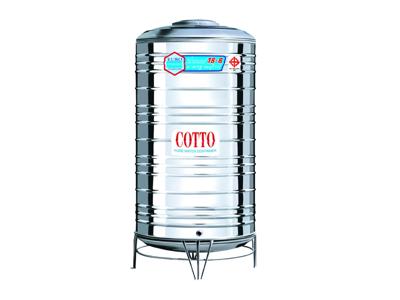 ຖັງນ້ຳສະແຕນເລດ COTTO 3000L ນຳເຂົ້າ3/4
