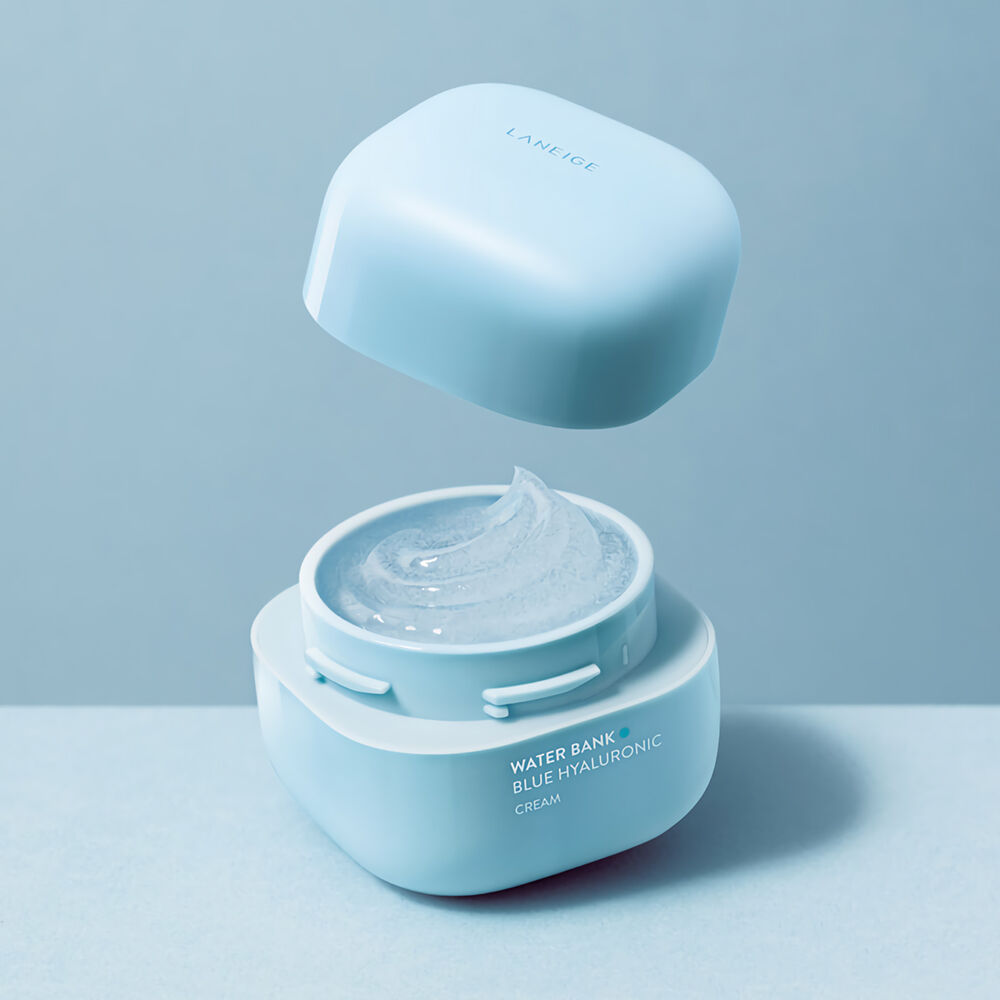 Laneige Neo Cushion Matte 21N + Blue Hyaluronic Cream + Puff Set