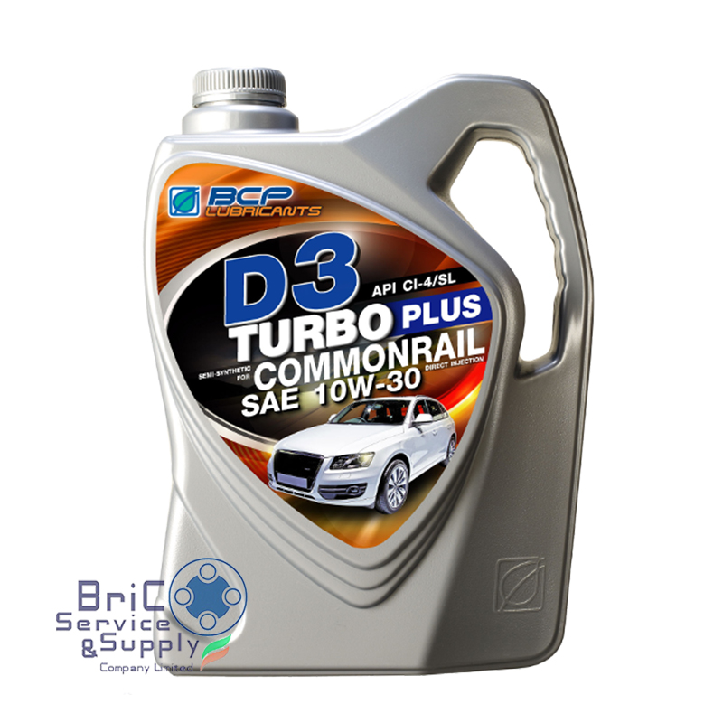 BCP D3 Turbo Plus 10w-30 ขนาด 6 ลิตร