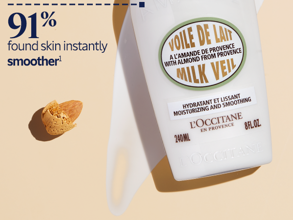 L'Occitane Milk Veil Moisturizing and Smoothing 240 ml.