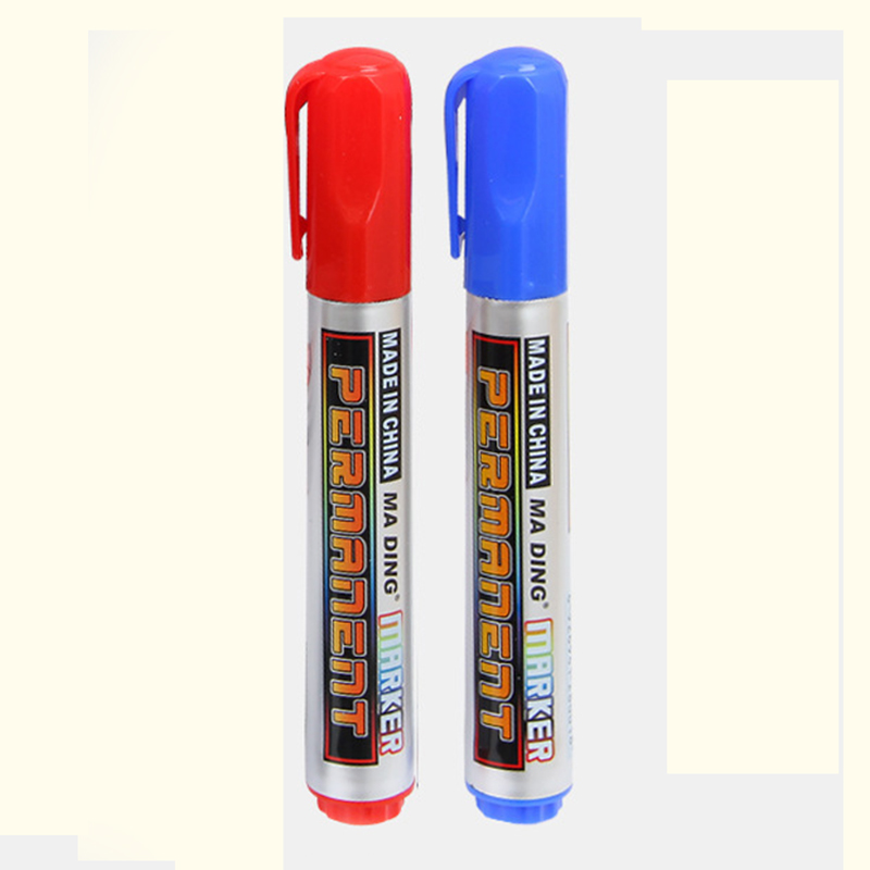 🔥ปากกาสีแท่ง🔥MARKER🔵🔴ปากกาเคมี เน้นข้อความ📌เลือกสี ราคา 4 บาท/แท่ง✔️พร้อมส่ง Ohwowshop ปากกามาร์คเกอร์ ปากกาเคมี Chemical pen ปากกากันน้ำ