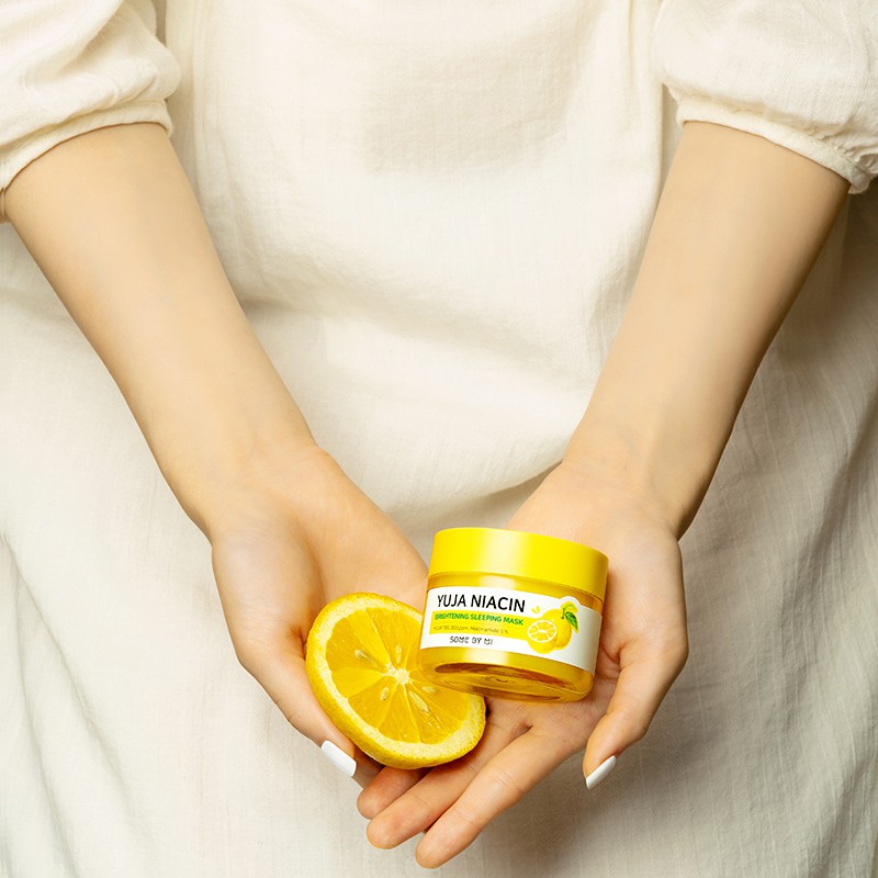 SOME BY MI Yuja Niacin Brightening Sleeping Mask 15 ml.