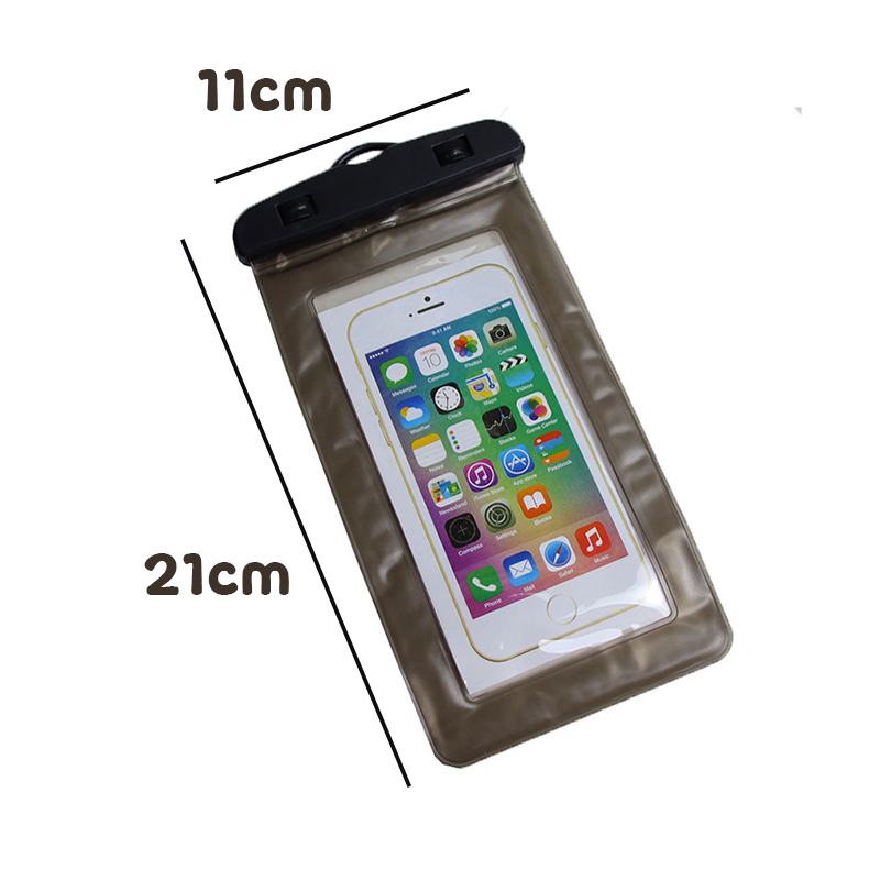 💦ซองกันน้ำ💦🌈ซองโทรศัพท์ ซองมือถือ หลากสี ขอบขุ่น21x11💯ฟรีสายคล้องคอ ทัชสกรีนได้✅พร้อมส่งในไทย กันน้ำ ซอง