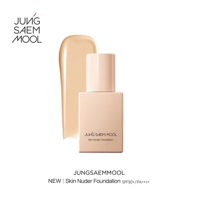 Jung Saem Mool Skin Nuder Foundation SPF50+/PA++++ 30 ml. #N-Light