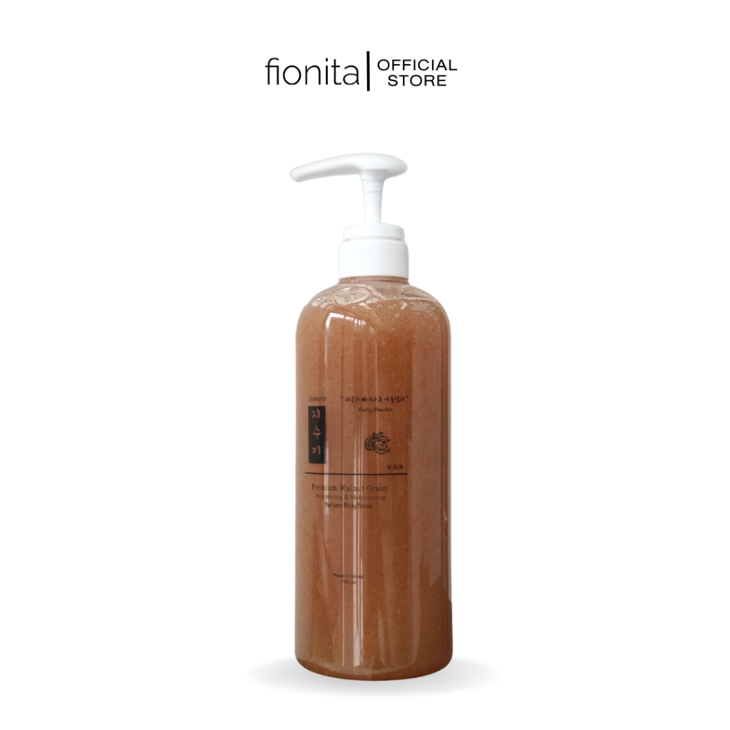 JISOOMI Scrub Body Wash 750 ml. #Baby Powder