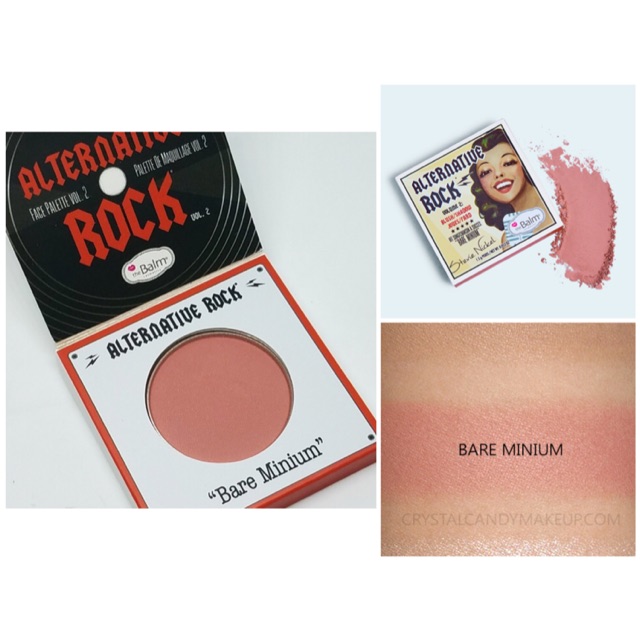 The Balm Blush Alternative Rock Bare Minium 1.5 g.