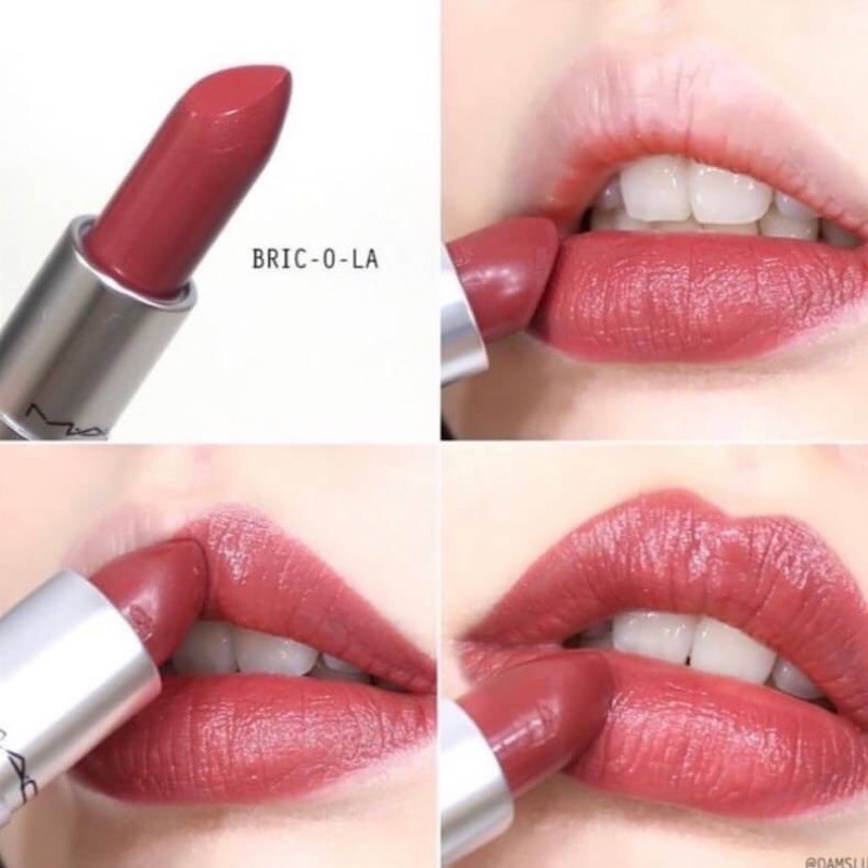 M.A.C Amplified Creme Lipstick 3 g.. #102 Brick-O-La